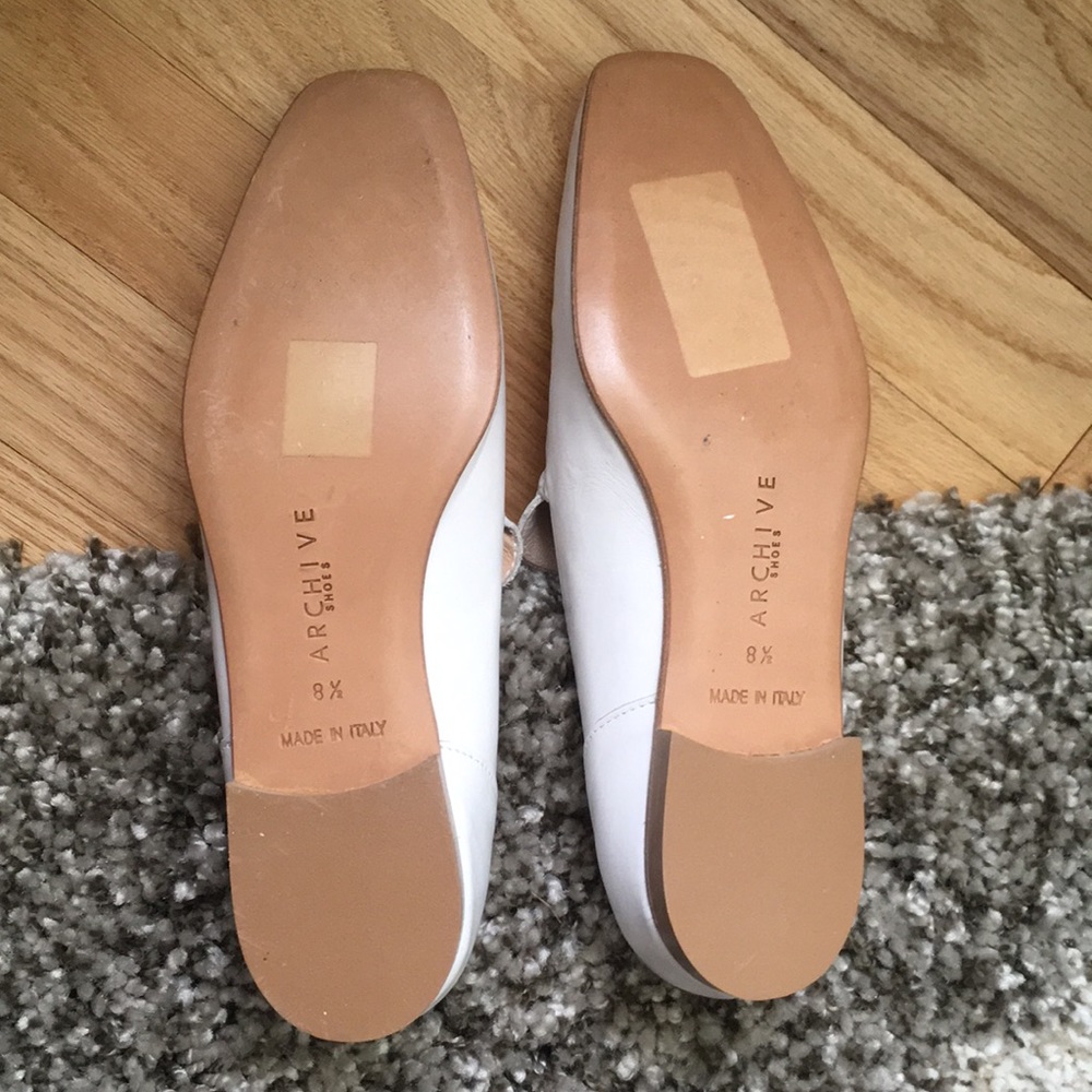The Archive Great Jones White Loafers View 3